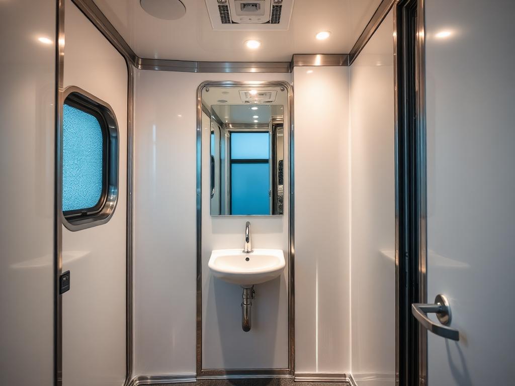 Luxury Restroom Trailers in Eaton, OH